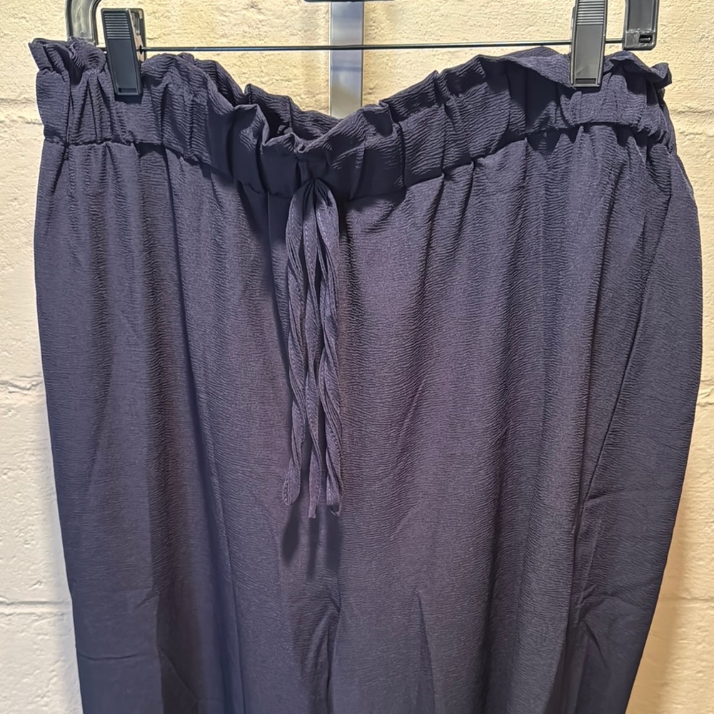 Women’s Stylish Navy Drawstring Pants